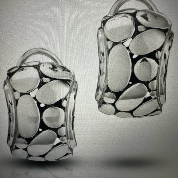 John Hardy Sterling Silver Kali Hi-Way Earrings
